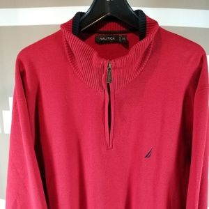 Nautica Quarter zip pullover sweater